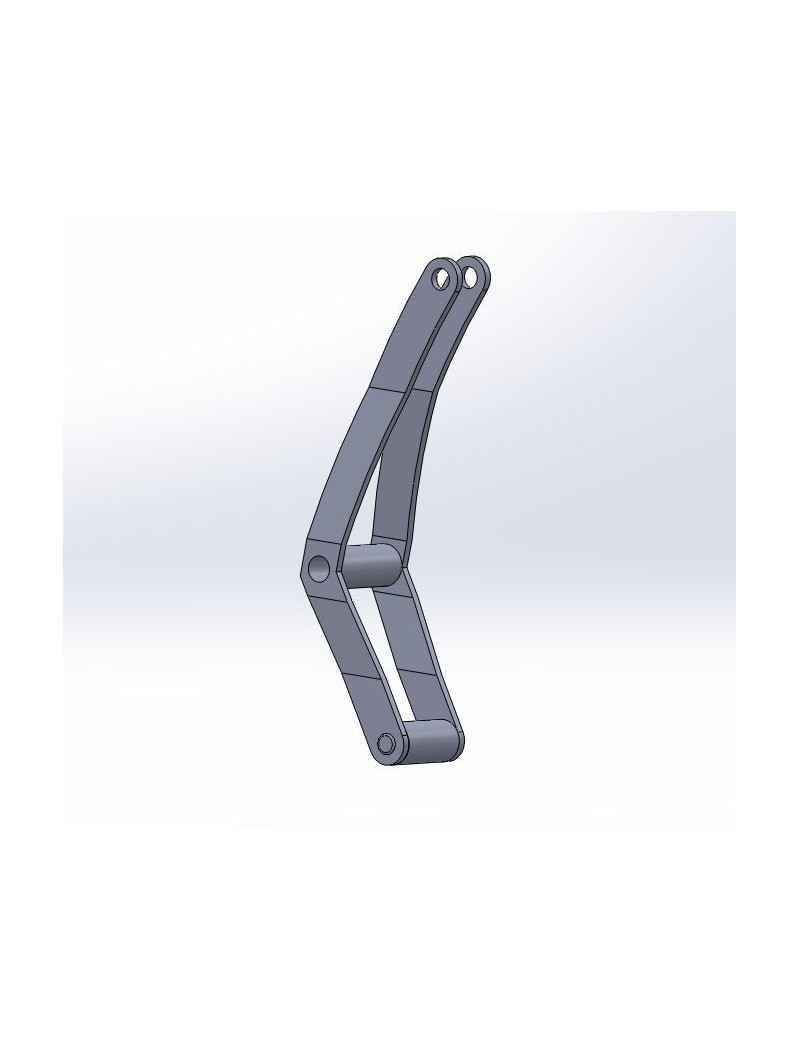 Balancier tête de safran 2WIN nouveau modèle