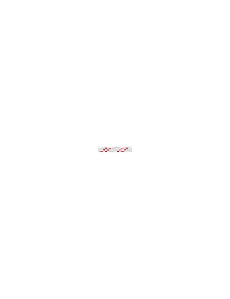 DYNEEMA 16MM BLANC/ROUGE DYNEEMA 16MM BLANC/ROUGE
