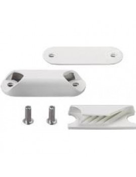 Clam cleat nerf de voile blanc