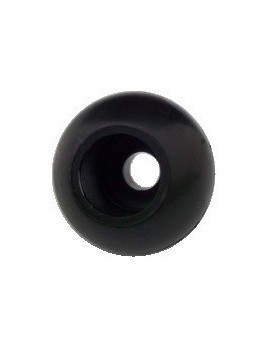 BOULE MOYENNE 6MM NOIRE(les 2)