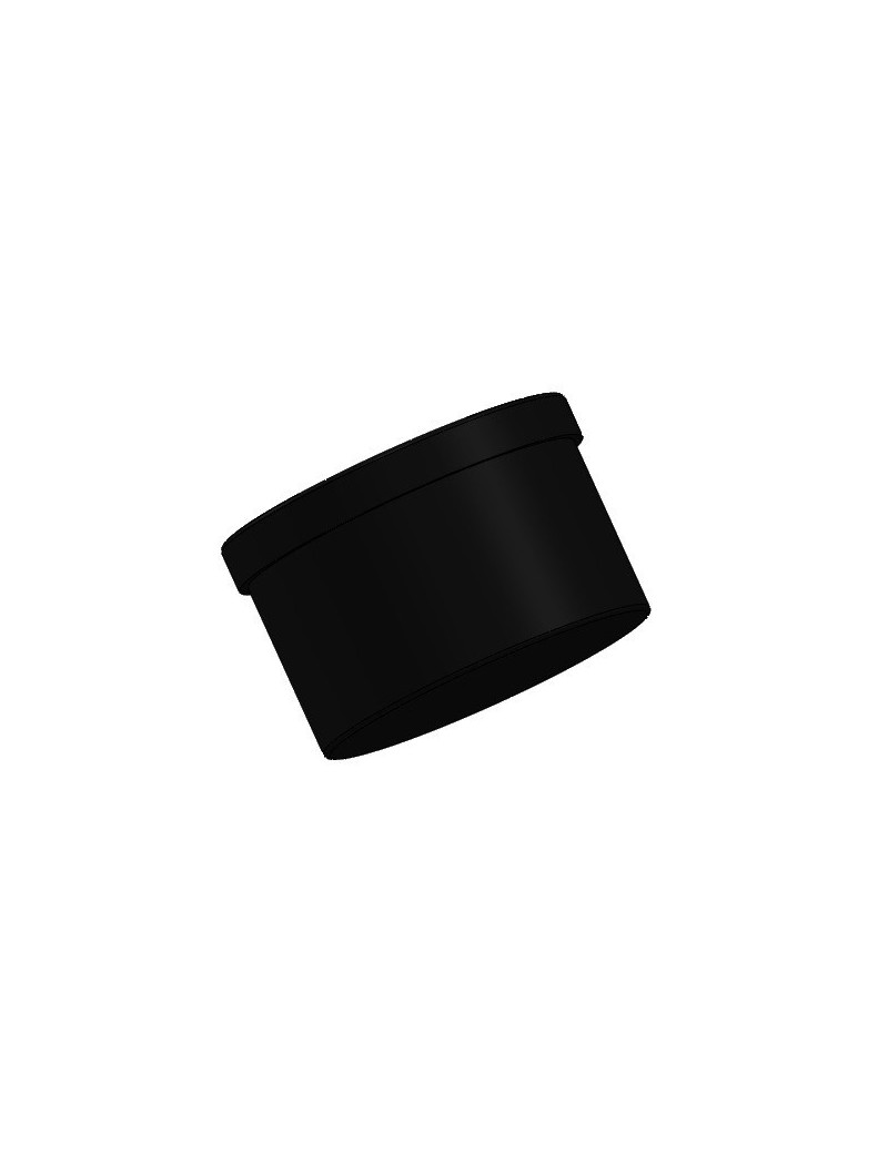 Embout décolleté Acétal pour tube Ø50X2mm - Noir