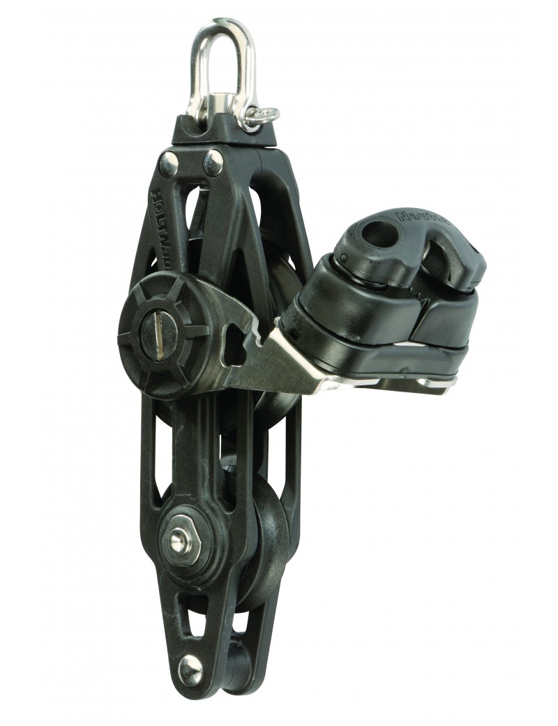 Poulie violon Ø60mm + taquet + ringot Poulie violon Ø60mm + taquet + ringot