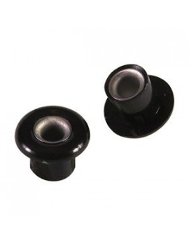 ECUBIER NOIR 11MM BAGUE(les 2)