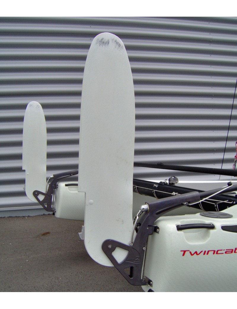Lame de safran en Twintex catamaran 2WIN 13-15 pieds Lame de safran en Twintex catamaran 2WIN 13-15 pieds