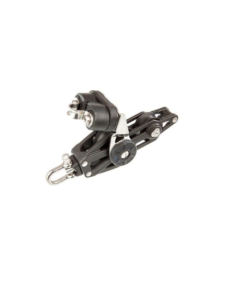 Poulie violon Ø45mm + taquet + ringot Poulie violon Ø45mm + taquet + ringot