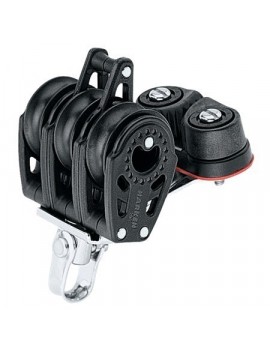 Poulie Carbo triple Ø57mm à ringot + taquet - HARKEN - Harken -