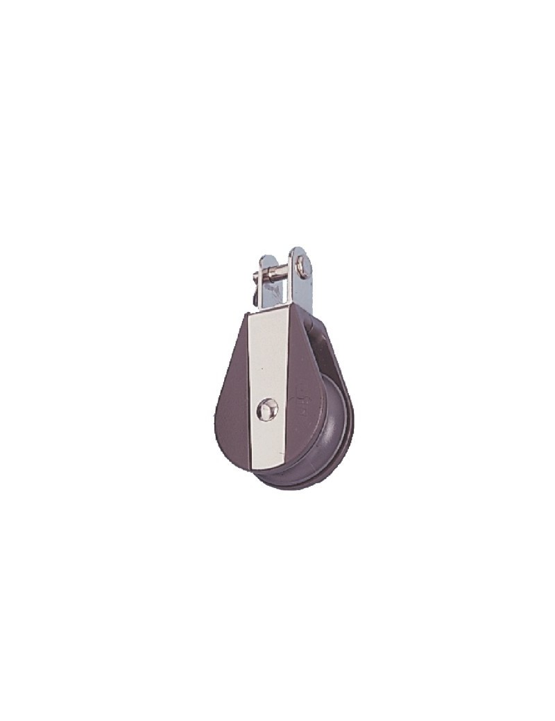 Poulie simple Ø38mm avec émerillon Poulie simple Ø38mm avec émerillon