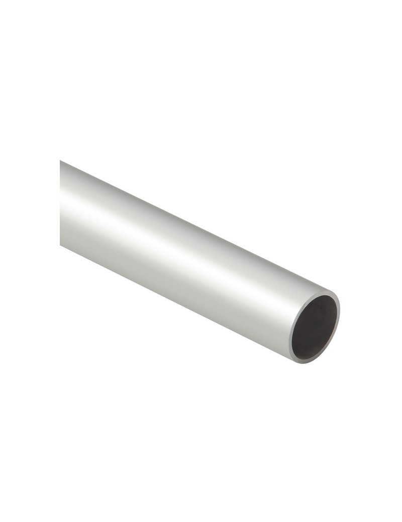 Tube Aluminium Ø40x1.5 anodisé gris - ml
