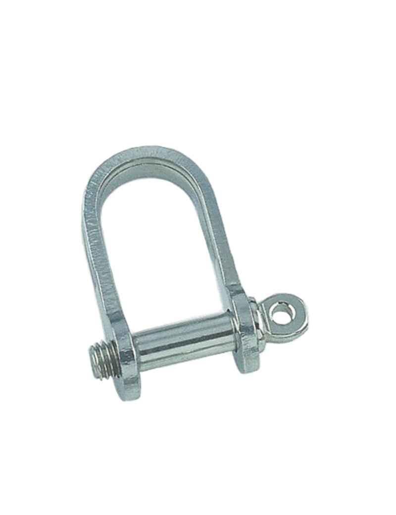 Manillle droite Inox A4 emboutie Ø4 - 10/15mm Manillle droite Inox A4 emboutie Ø4 - 10/15mm