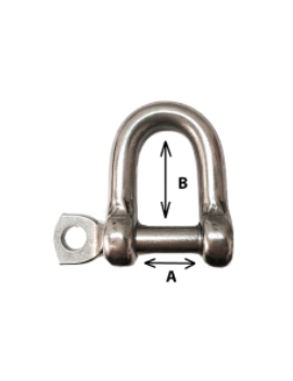 Manille Inox A316 forgée