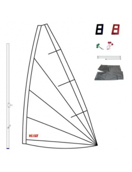 Laser® 1 Radial kit voile +...