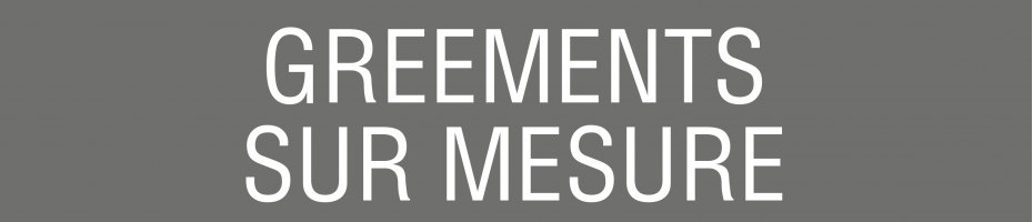 Gréements sur mesure